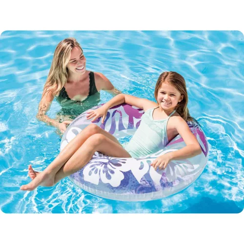Úszógyűrű, átmérője 91 cm, 3 szín INTEX 59251 narancs