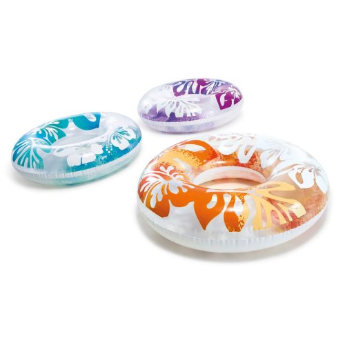 Úszógyűrű, átmérője 91 cm, 3 szín INTEX 59251 narancs