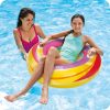Úszógyűrű sárga csíkos 91 cm Intex