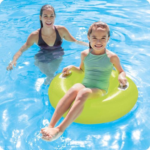 Füles úszógyűrű 76 cm sárga INTEX 59258