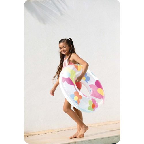 Úszógyűrű virágok 81 cm INTEX 59259