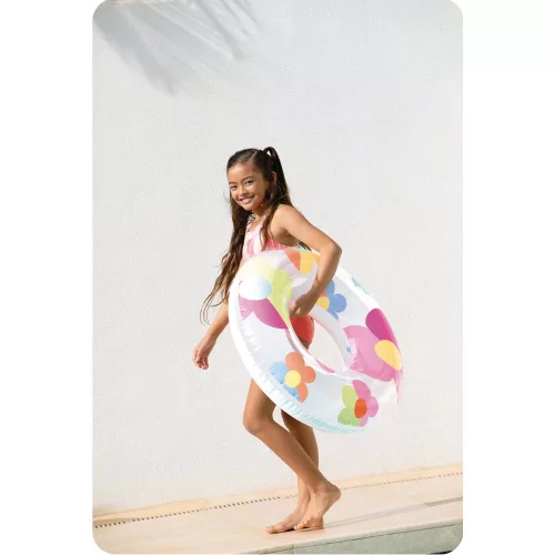 Úszógyűrű virágok 81 cm INTEX 59259