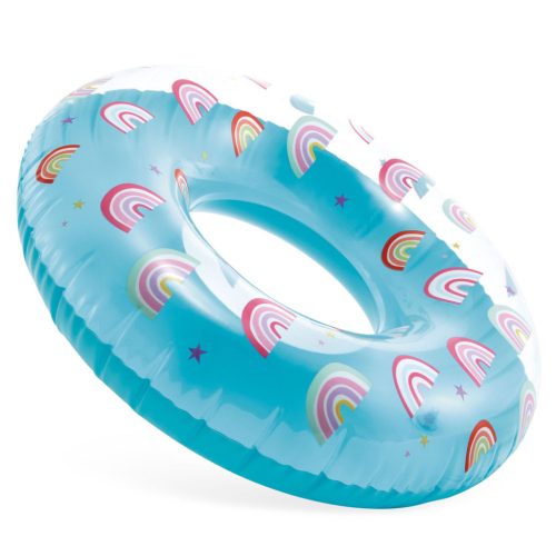 Úszógyűrű szivárvány 81 cm INTEX 59259