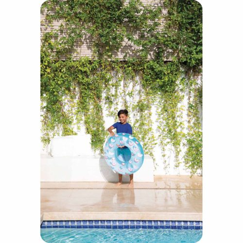 Úszógyűrű szivárvány 81 cm INTEX 59259