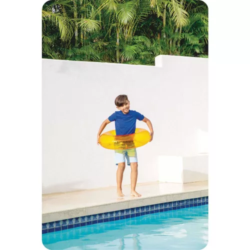 Narancssárga úszógyűrű 76 cm INTEX 59260