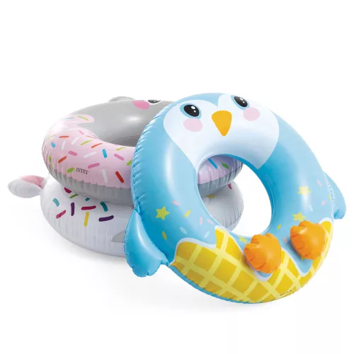 Pingvin úszógyűrű 81 cm INTEX 59266