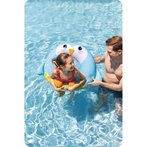 Pingvin úszógyűrű 81 cm INTEX 59266