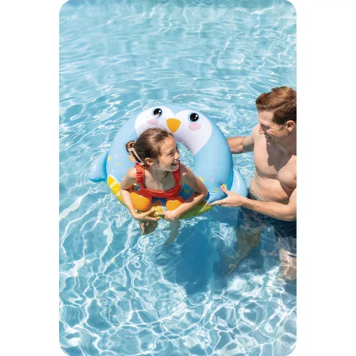 Pingvin úszógyűrű 81 cm INTEX 59266