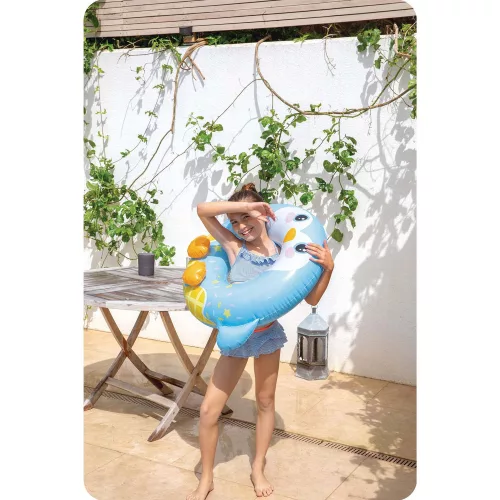 Pingvin úszógyűrű 81 cm INTEX 59266