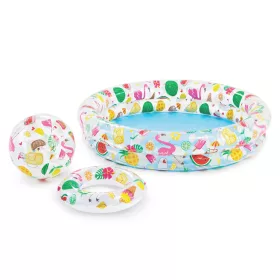   Felfújható medencegyűrű és labdakészlet 122 x 25 cm INTEX 59460