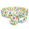 Szett: felfújható medence 132 x 28 cm + labda és gyűrű INTEX 59469