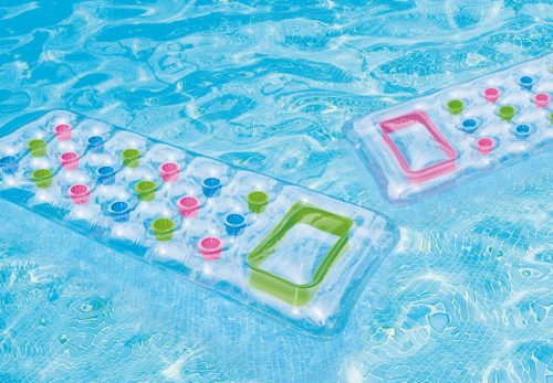 Strandmatrac ablakkal 188 x 71 cm INTEX 59894 rózsaszín