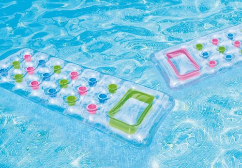 Strandmatrac ablakkal 188 x 71 cm INTEX 59894 rózsaszín