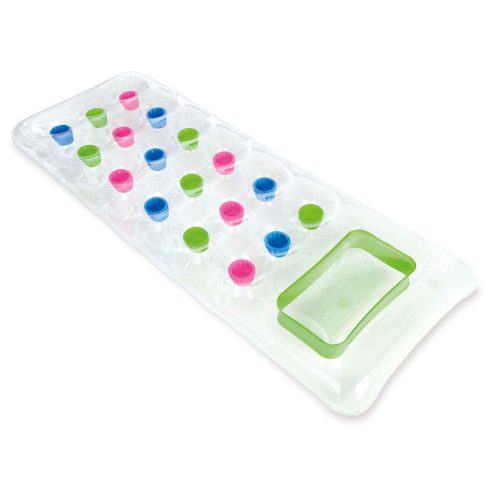 Strand matrac ablakkal 188 x 71 cm INTEX 59894 zöld