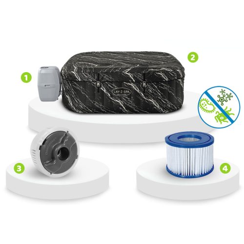 Felfújható SPA Lay-Z Hollywood 6 személyes Bestway 6001F