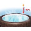 Felfújható SPA Lay-Z Bali Brown 7 személyes Bestway 6001P