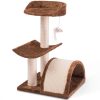 Karcolóoszlop, macskaház 58 cm DR-254 barna Pethaus