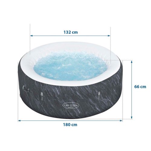 Felfújható SPA Lay-Z Boracay 4 személyes Bestway 60175