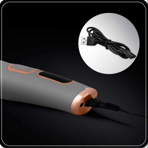 Kisállat Nyírógép kiegészítőkkel, erőteljes motor, 3200 mAh, 5 óra üzemidő, szürke - Pethaus PH-100