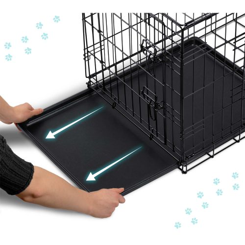 Fém kutyakennel ketrec + ágy 107 x 71 x 77 cm PH-202