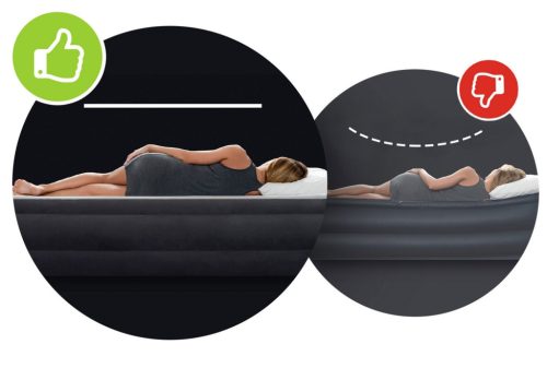 Felfújható matrac 191x99x25 cm egyszemélyes INTEX 64107