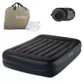   Felfújható matrac 203x152x42 cm, beépített elektromos pumpával INTEX 64124