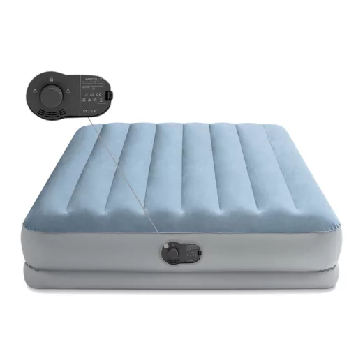Felfújható matrac 203x152x36 cm, beépített elektromos pumpával INTEX 64159