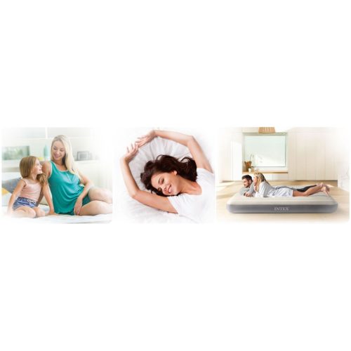 Felfújható matrac 203x152x30 cm elektromos pumpával INTEX 64179