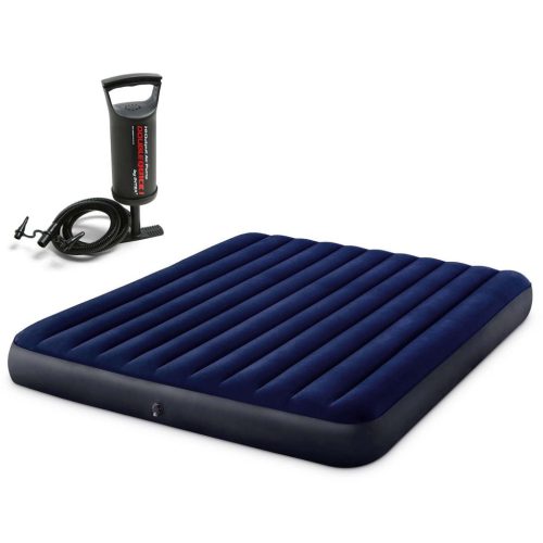 Felfújható matrac 203x183x25 cm dugattyús pumpával INTEX 64755