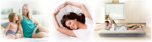 Felfújható matrac 191x99x25 cm egyszemélyes INTEX 64757