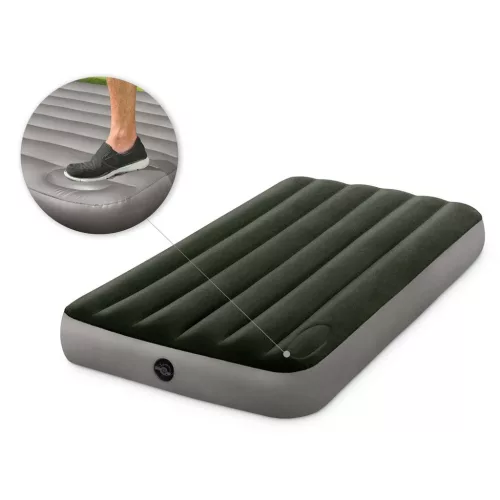 Felfújható matrac 191x99x25 cm beépített lábpumpával INTEX 64761