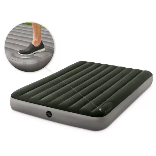 Felfújható matrac 203x152x25 cm beépített lábpumpával INTEX 64763