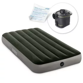   Felfújható matrac 191x99x25 cm elektromos pumpával INTEX 64777