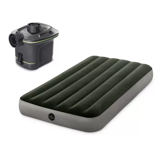 Felfújható matrac 191x99x25 cm elektromos pumpával INTEX 64777