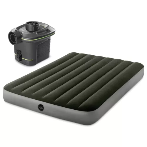 Felfújható matrac 191x137x25 cm elektromos pumpával INTEX 64778