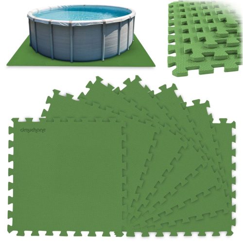 Habszivacs szőnyeg medence puzzle-hoz 50 x 50 cm 8 db