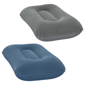 Felfújható bársonypárna 42 x 26 cm Bestway 67121 szürke