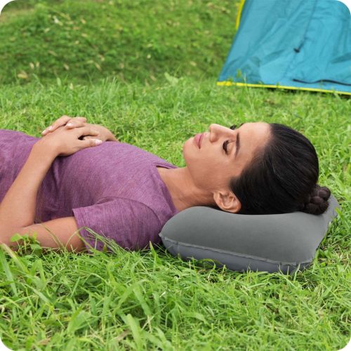 Felfújható bársonypárna 42 x 26 cm Bestway 67121 sötétkék