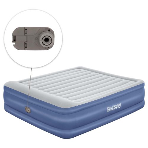 Légmatrac 203 x 193 x 56 cm beépített elektromos pumpával Bestway 67692