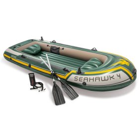   Felfújható csónak Seahawk 4 Set 351 x 145 x 48 cm INTEX 68351