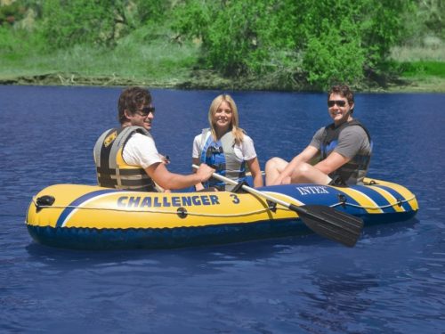 Felfújható csónak Challenger 3 készlet 295 x 137 x 43 cm INTEX 68370