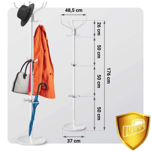 Álló ruhafogas márvány talppal Massido 684101