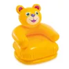 Felfújható gyermekfotel Vidám Állatok 65 x 64 cm Intex 68556 medve