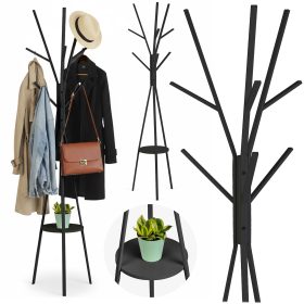 Ruhaakasztó állvány polccal - Massido MS-869 