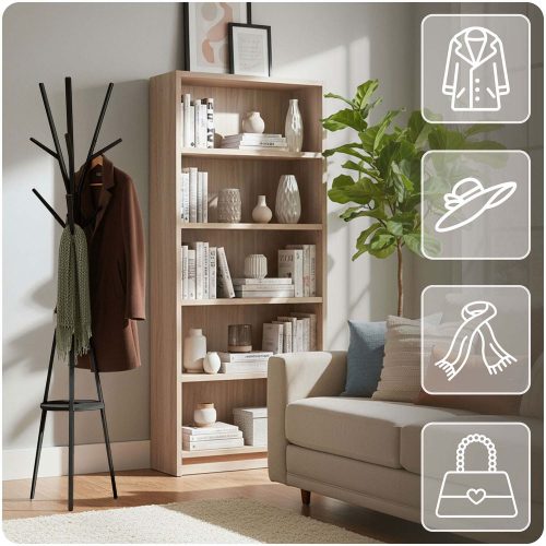 Ruhaakasztó állvány polccal - Massido MS-869 