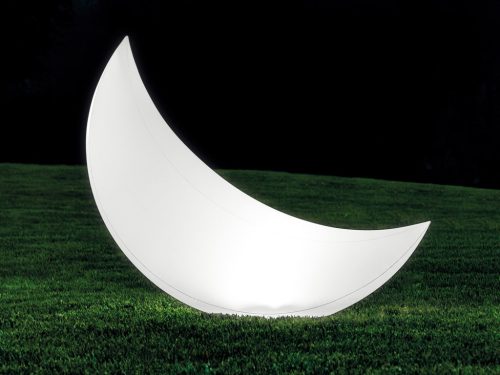 Lebegő felfújható medencelámpa Moon LED 135 x 89 x 43 cm INTEX 68693