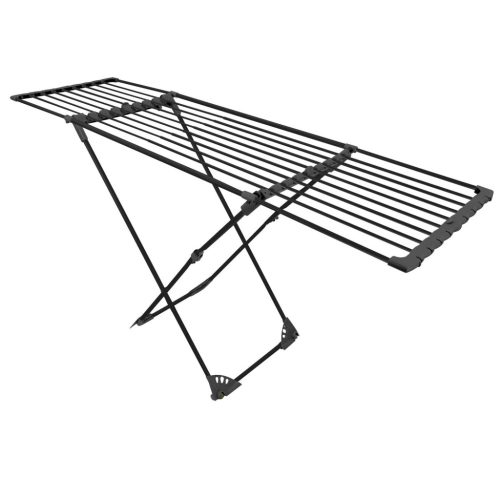 Ursula teleszkópos ruhaszárító kerekekkel , max 20m , zoknitartóval - Massido