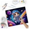Számokkal festendő kép 40x50 cm Massido Astronauta