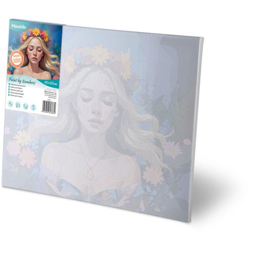 Festmény számokkal 40x50 cm Massido Női portré