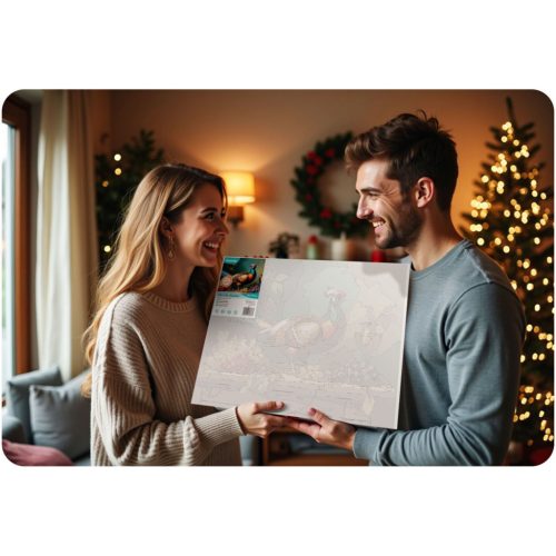 Számokkal festhető kép 40x50 cm Massido Fácán